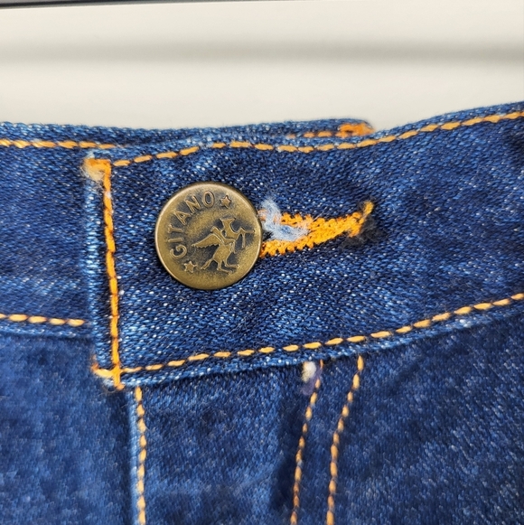 Gitano VINTAGE Classic Blue Denim Skirt SZ 10 - Picture 2 of 6